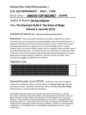 cover image of The Rules of Magic Volume 4, Journals 32-51
